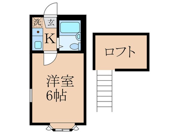 関口コーポの物件間取画像